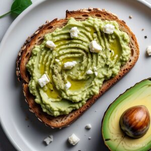 Avocado Toast with Cheese 